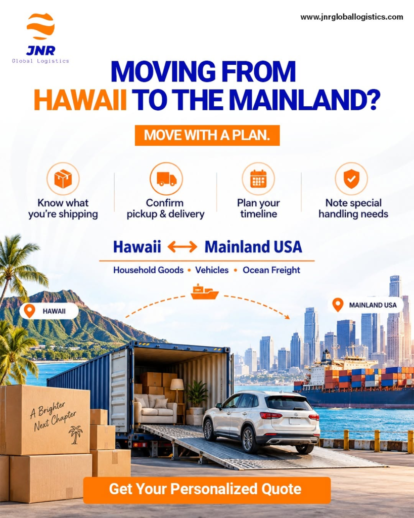 Full-Service vs Self-Pack Moving to Hawaii: Which Saves You More?